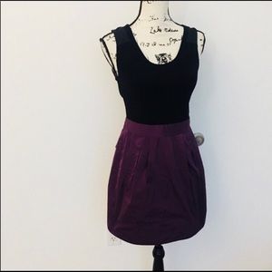 Theory color-block fit and flare dress size